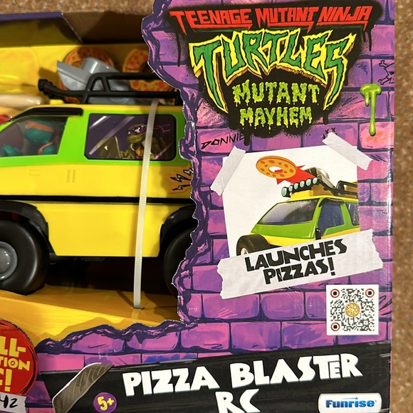 NEW Nickelodeon Teenage Mutant Ninja Turtles Mutant Mayhem Pizza Blaster - Picture 2 of 4